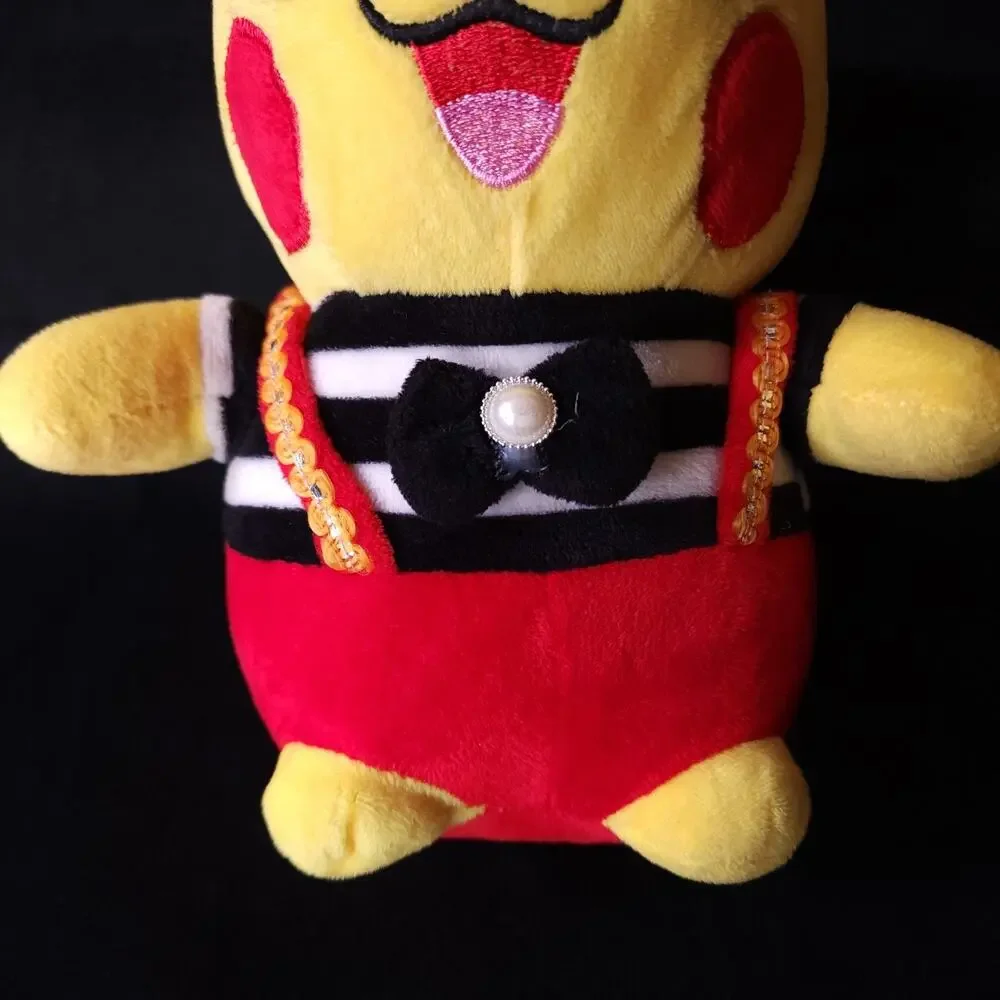 Rare French Pokemon Pikachu Plush Stuffed Animal Toy 9